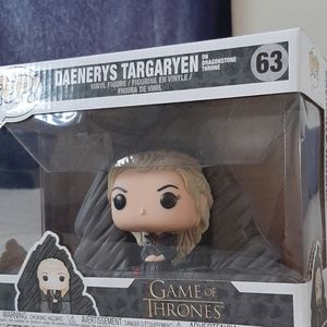 Daenerys Targaryen on Dragonstone Throne Pop doll